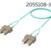 Dây nhảy quang SC-SC, Duplex, Multimode 3m OM3 AMP/CommScope (2055108-3)