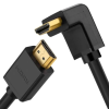 Cáp HDMI 1.4 2M đầu bẻ góc vuông Cao Cấp Ugreen (10173)